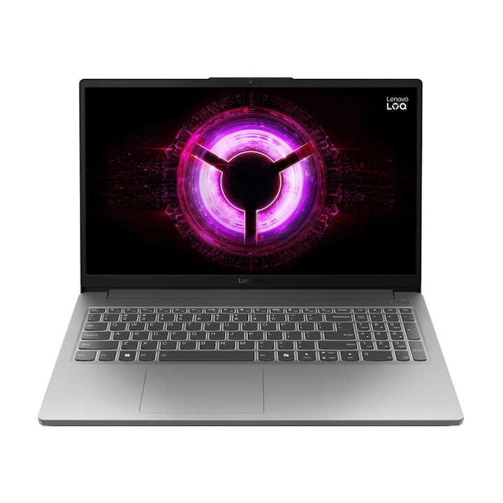 Лаптоп Lenovo LOQ Essential 15ARP10, 83S0004NBM.32GB.250SSD, 15.6", AMD Ryzen 5 7535HS (6-ядрен), NVIDIA GeForce RTX 3050 (6GB GDDR6), 32 GB 4800 MHz DDR5, Сив