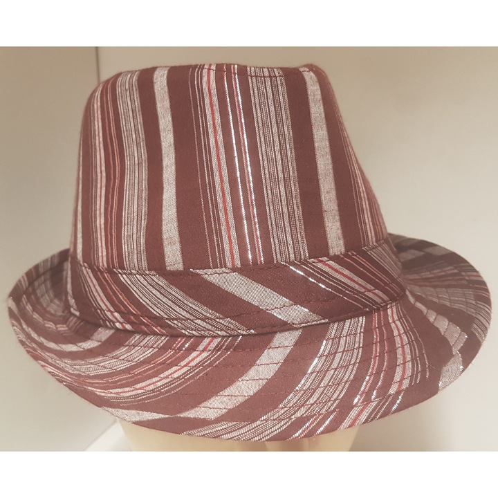 Set de 10 bucati, palarii pentru femei, model cu bor mic marime 56-58, coton 80%, viscoza 20%