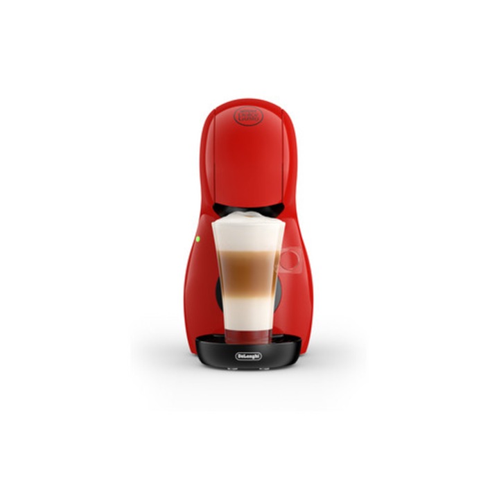 Espressor capsule De'Longhi Picollo XS, 1400W, 15 bar, rosu, 13,6x27,6x26,6cm