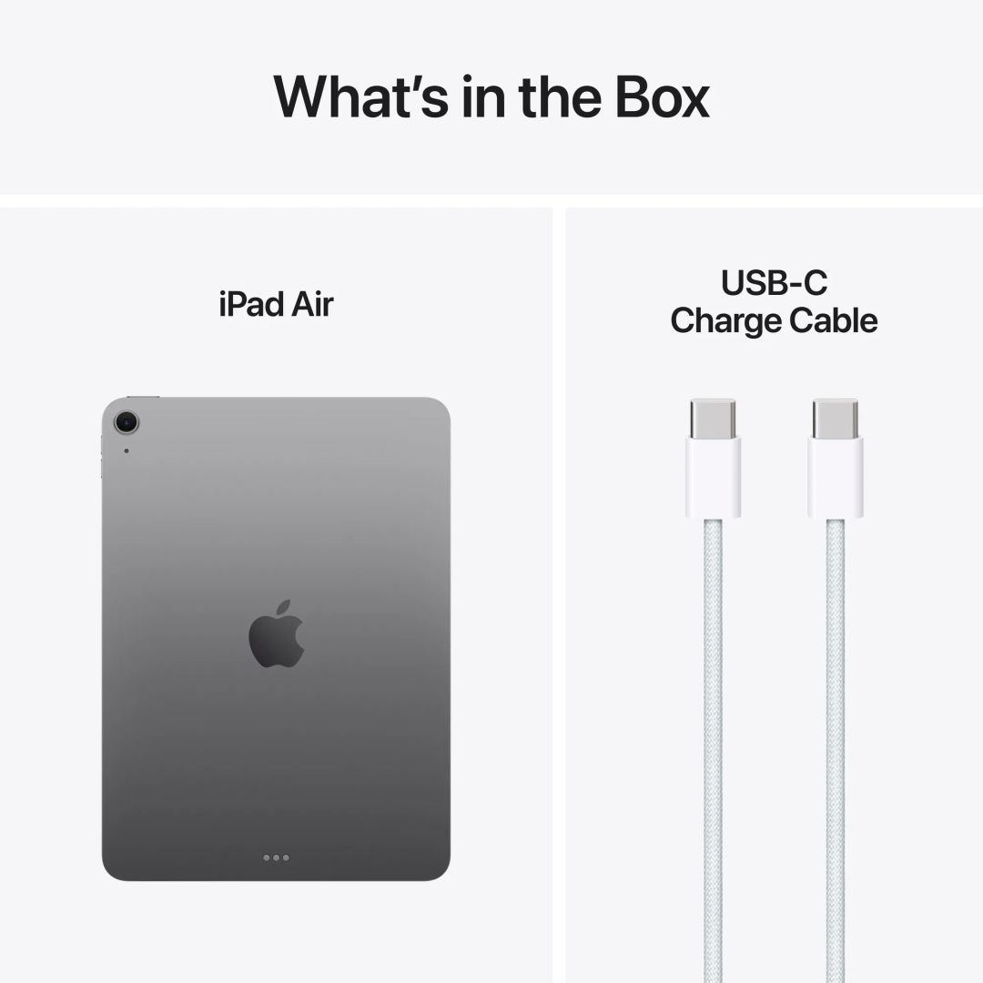Tableta Apple iPad Air 2025, 11", 512GB, Wi-Fi, Cellular, Space Gray