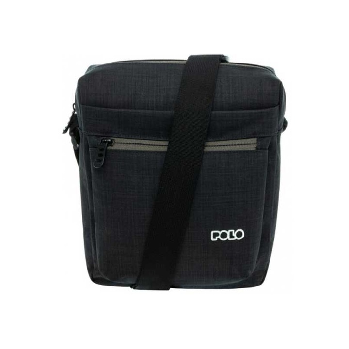 Rucsac POLO Omou Fresh, unisex, 23x17x3cm, pentru adolescenti si adulti, culoare antracit