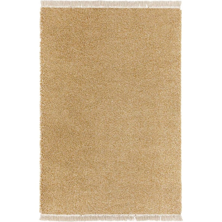 Covor, Tapeso, Acp X Sh651, 120 x 170 cm, Fabricat Din Polipropilena, Compatibil Cu Incalzirea Prin Pardoseala, Certificat: Oeko, Tex Standard 100, Ideal Pentru Multe Incaperi, Galben