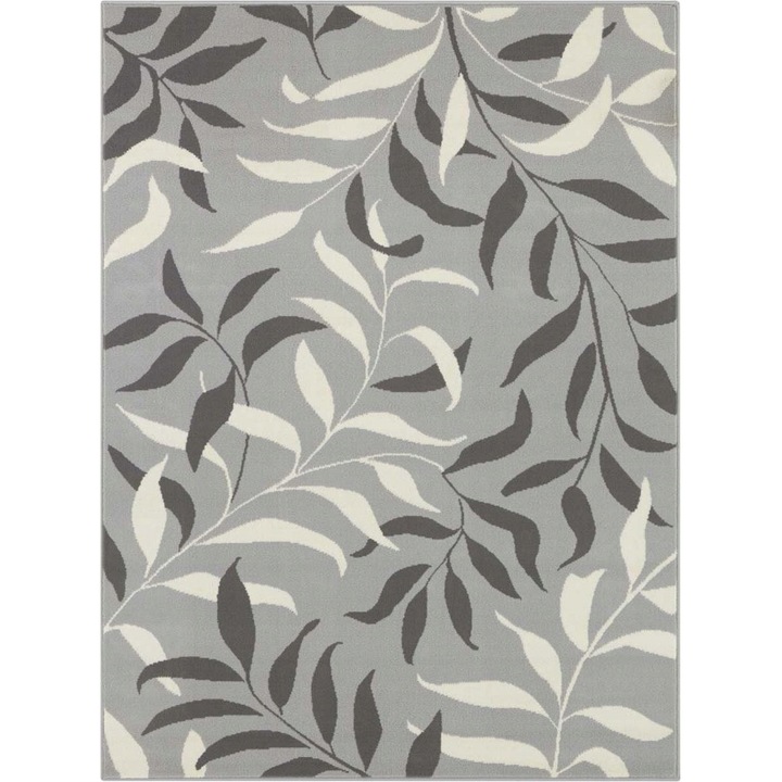 Covor, Tapesoli, Acp X Bc342, 180 x 260 cm, Fabricat Din Polipropilen, Compatibil Cu Incalzirea Prin Pardoseala, Certificat: Oeko, Tex Standard 100, Ideal Pentru Multe Incaperi, Gri