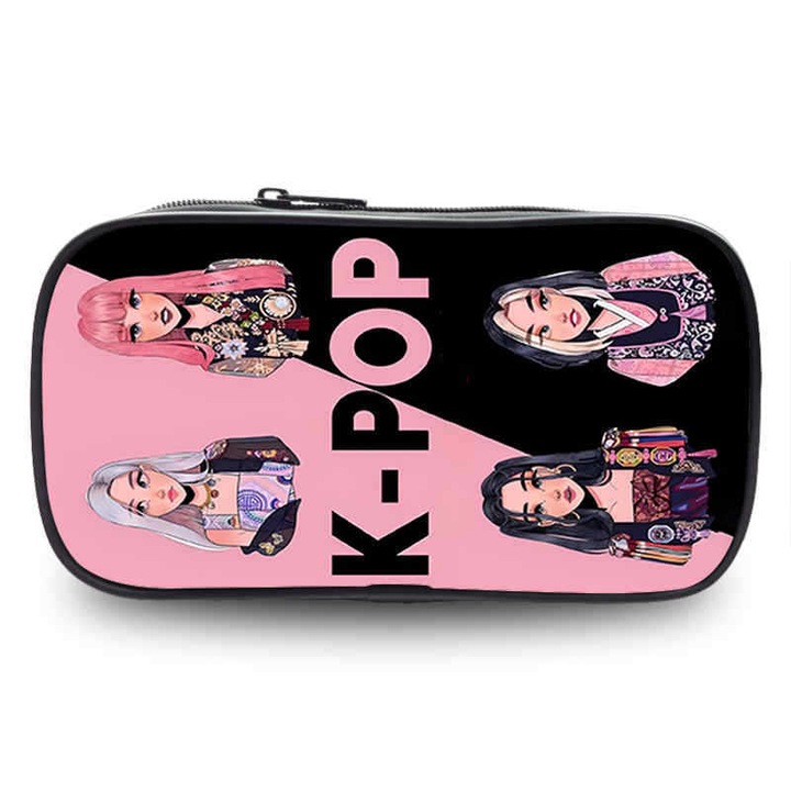 Несесер Witch Hunters, комплект за деца, издръжлив материал Оксфорд, дизайн с цип, 20x10см