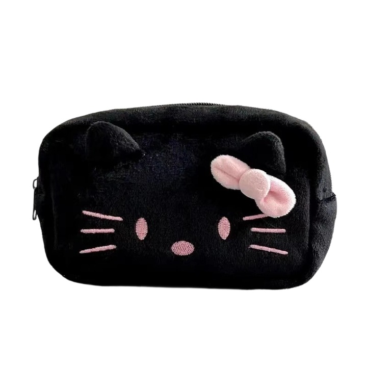 Penáre copii, Macska, Vízálló PVC, cipzáras kivitel, többszínű, A5