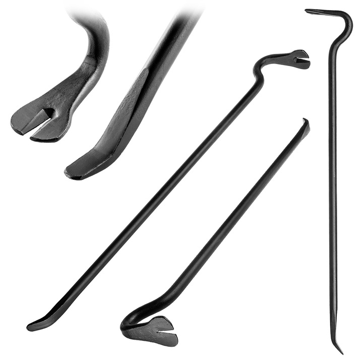 Lom indoit KADAX, 900mm, rezistent la coroziune, maner ergonomic