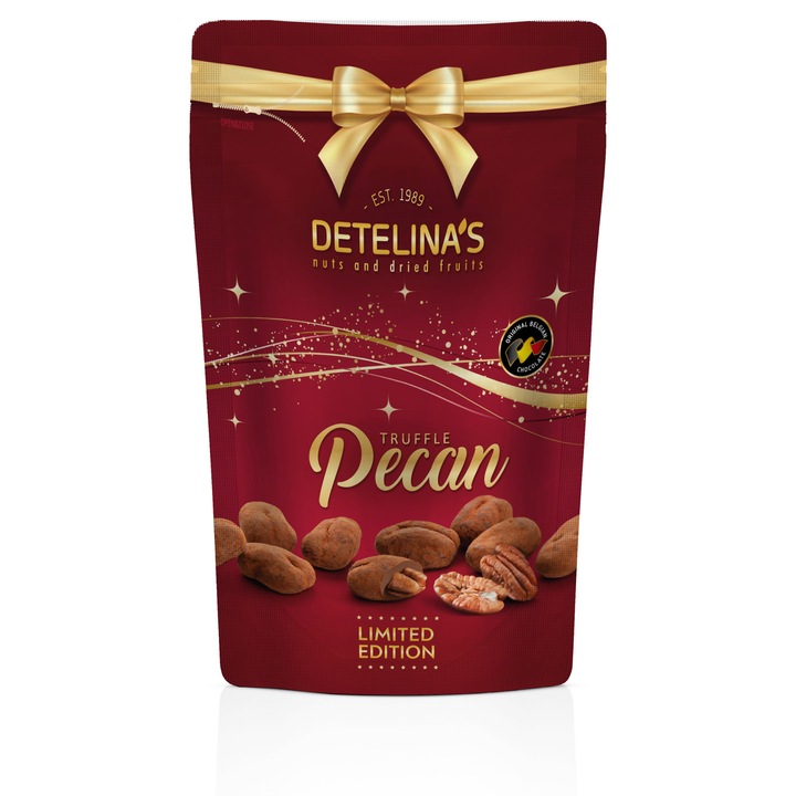 Шоколадови трюфели, Детелина, 90г, с pekan и ванилия