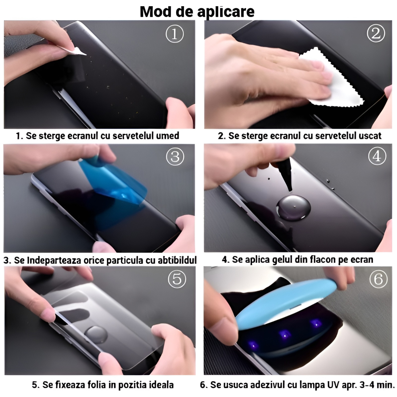 Folie Protectie Ecran cu Gel UV pentru Samsung S23 Ultra