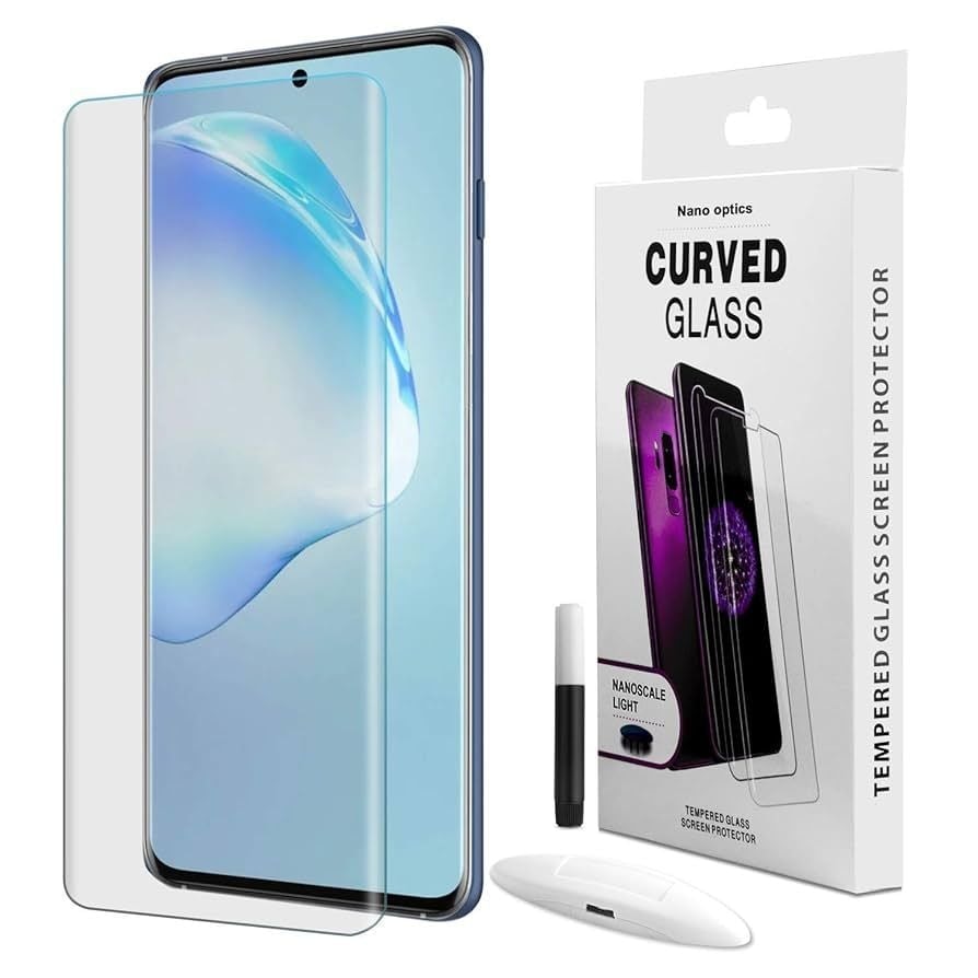 Folie Protectie Ecran cu Gel UV pentru Samsung S21 Plus 5G