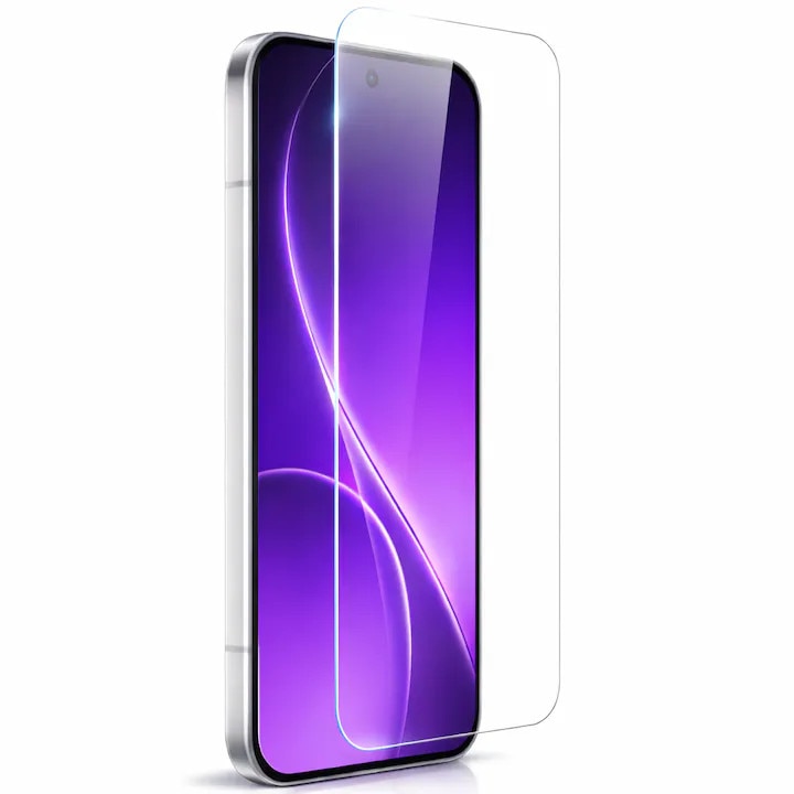 Folie Protectie Ecran Pentru Samsung Galaxy S25, Gama 2.5D Borderless, UltraDurable Protection, Sticla Securizata, Compatibila Cu Orice Tip De Husa, Transparent