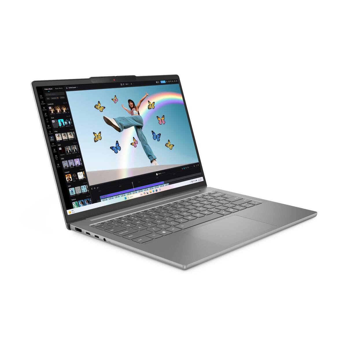 Laptop Lenovo IdeaPad Slim 5 WUXGA 14 inch AMD Ryzen 7 7735HS 16GB 1TB SSD Windows 11 Home Luna Grey