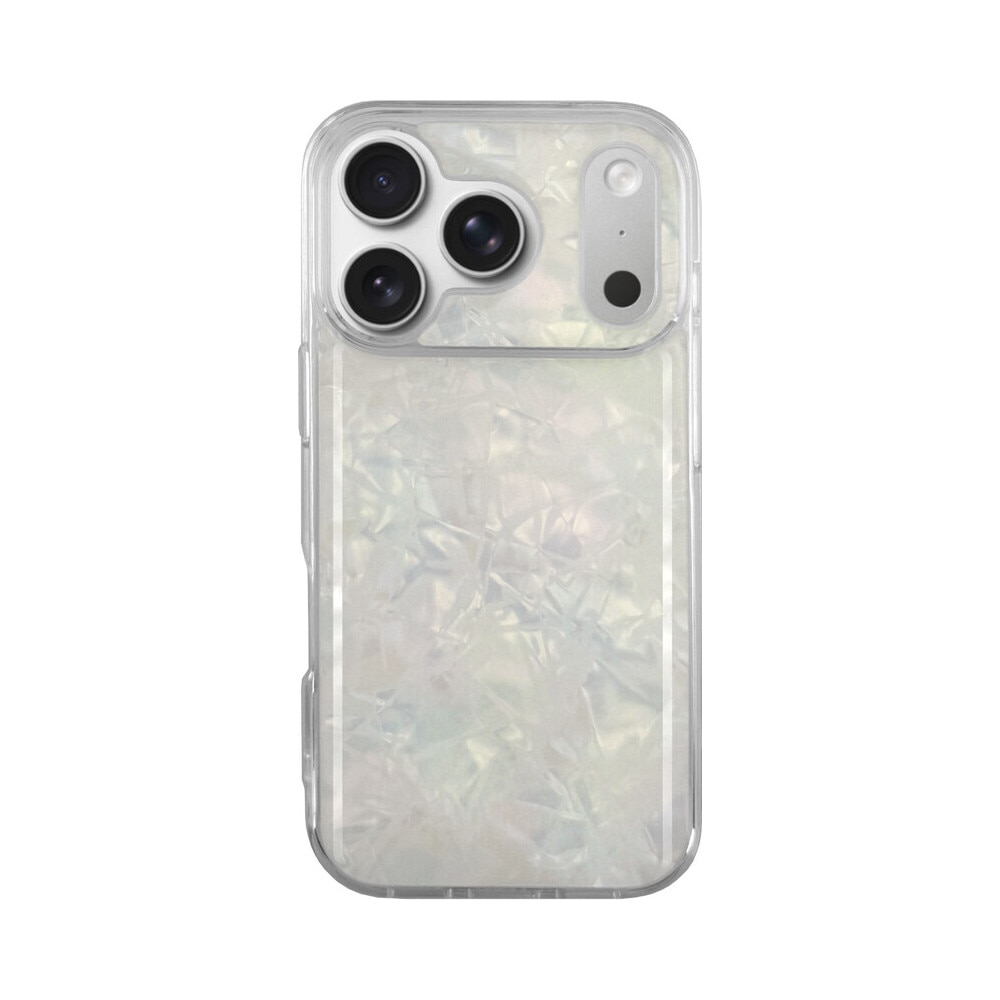 Husa Premium cu Rasina Epoxidica CENTO Muse compatibila cu Apple Iphone 17 Pro Max, Opal, cu inel MagSafe, Anti zgarieturi, Rezistenta la Cadere 1.5m, cu margini ridicate pentru protectia ecranului si a camerei