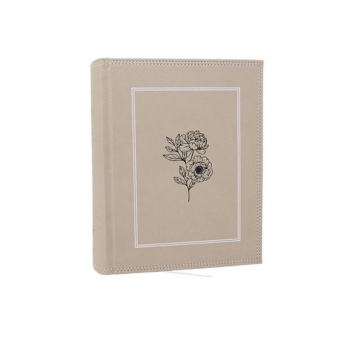 Nkjv, Journal The Word Bible: Reflect, Journal Or Create Art Next To Your Favorite Verses (stone Leathersoft Over Board, Red Letter, Comfort Print) -