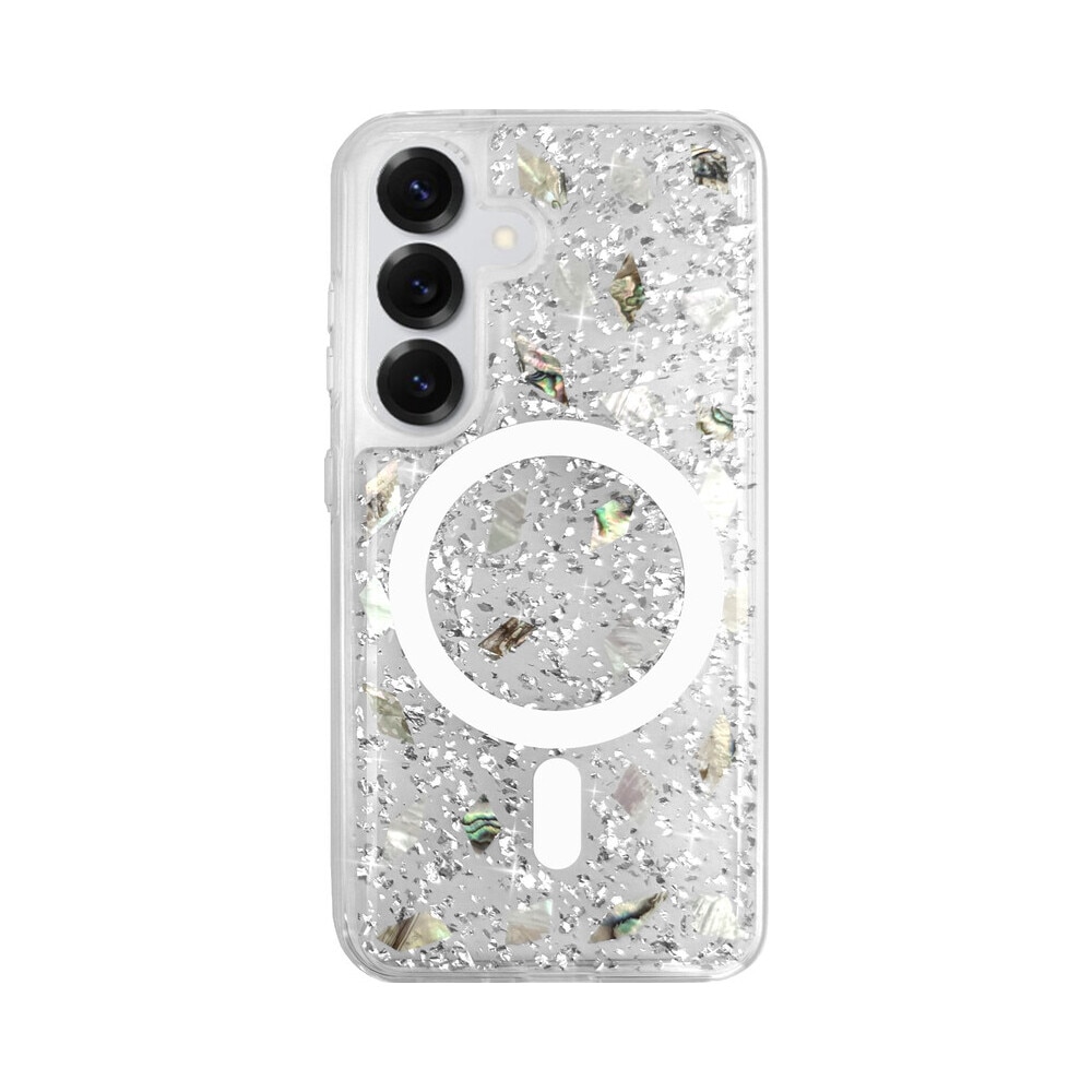 Husa Premium cu Rasina Epoxidica CENTO Muse compatibila cu Samsung S24/S25, Desire, cu inel MagSafe, Anti zgarieturi, Rezistenta la Cadere 1.5m, cu margini ridicate pentru protectia ecranului si a camerei