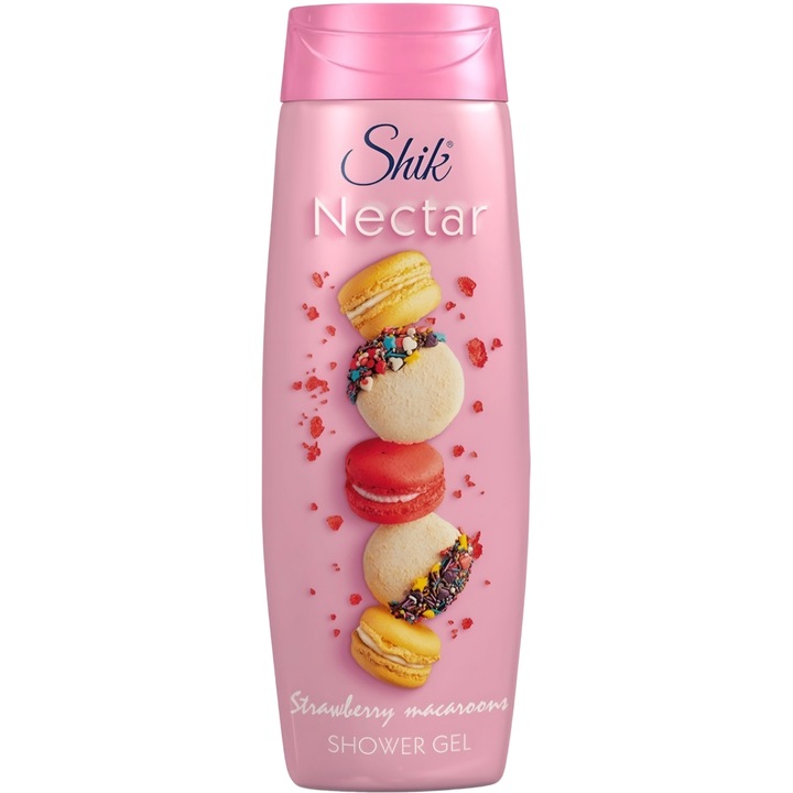 Gel de dus Shik Nectar -Strawberry Macaroons-400g