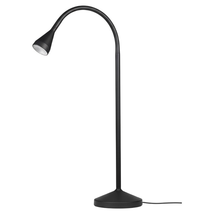 Veioza LED de birou-noptiera, 22 W lumina alba calda, 1.9 W consum energie, 52 cm inaltime