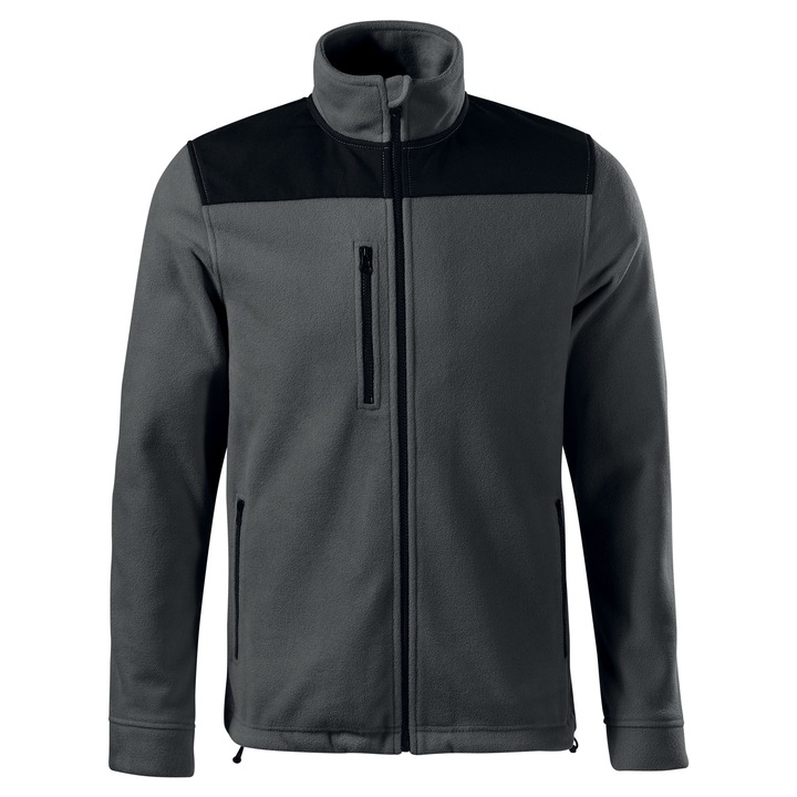 Jacheta fleece barbati Geravian, Gri