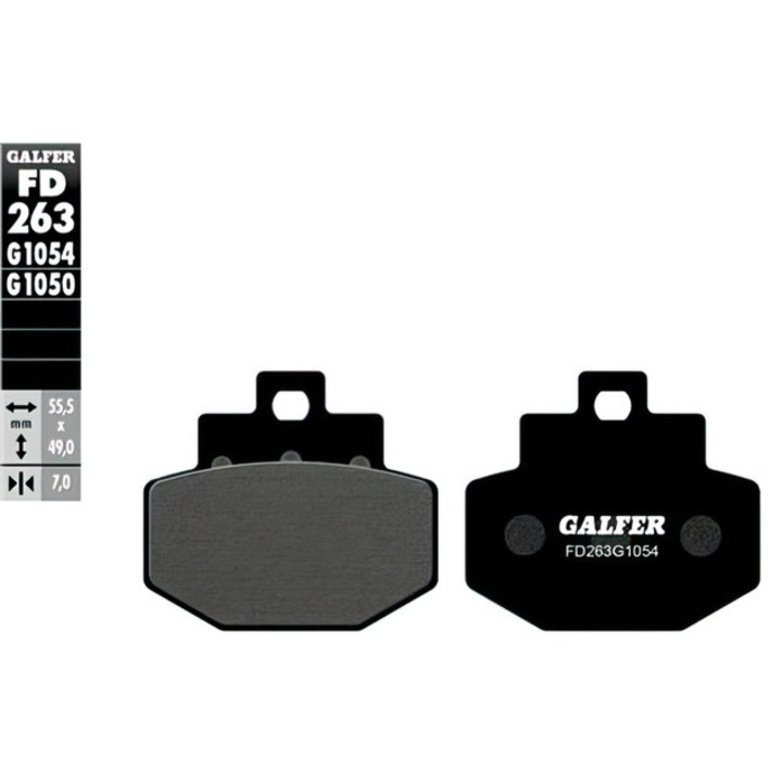 Discuri de frână Galfer semimetalice Vespa GT MX_GLS3354
