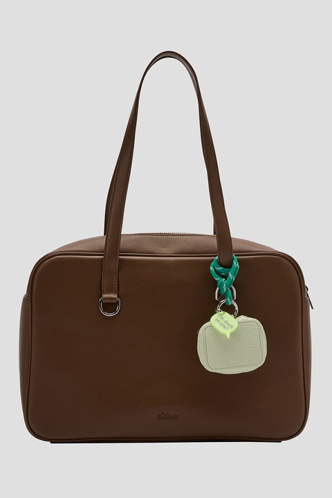 s.Oliver, Műbőr válltáska, Földszínű