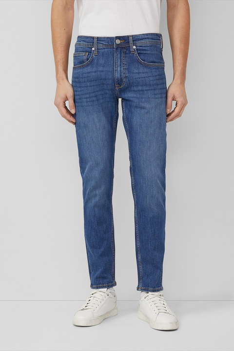 s.Oliver, Blugi slim fit, Albastru inchis