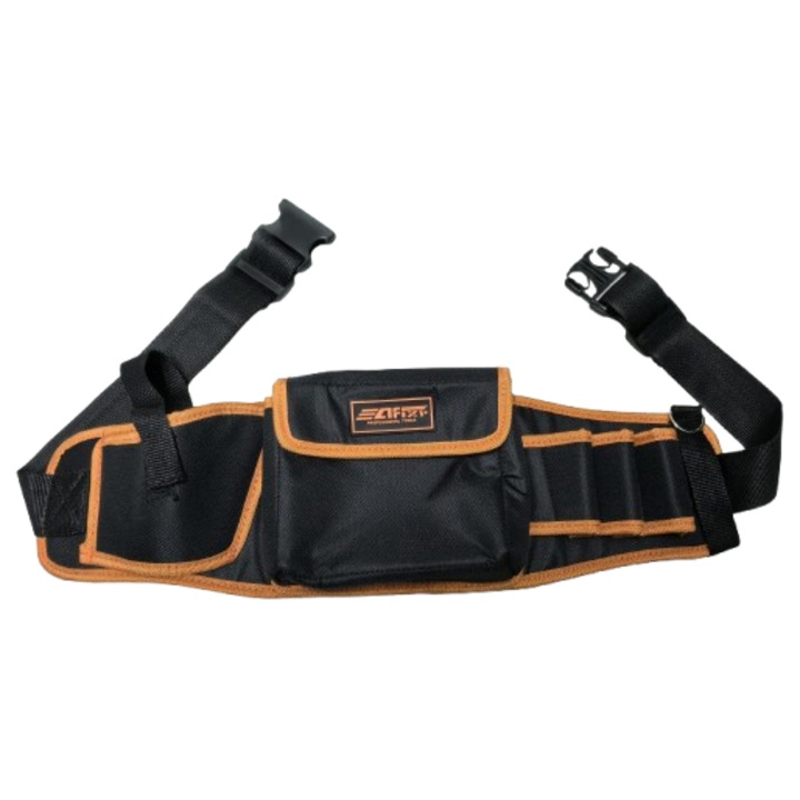 Centura port scule usoara Afixs, pentru electrician, dulgher, tamplar sau pentru mecanic, organizator scule, dimensiune 60x15, PROFESIONAL, CALITATE SUPERIOARA