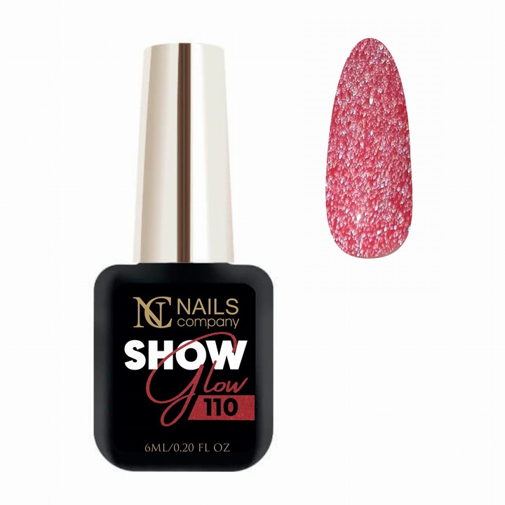 Oja hibrida Nails Company NO. 110 Show Glow, 6ml