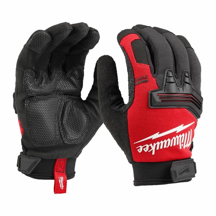 Manusi de protectie munca Milwaukee, model Komfort, cu dublare ARMORTEX, functie SMARTSWIPE, marimea L/9