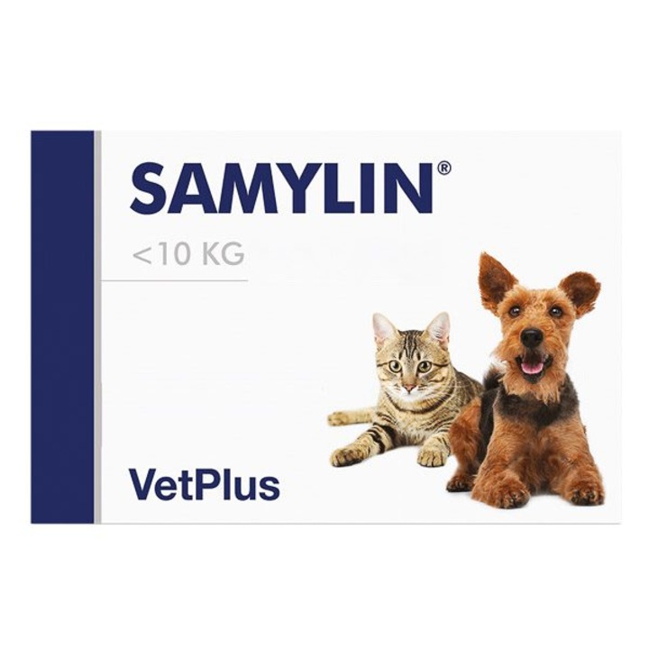 Samylin, Vet Plus, supliment nutritiv, pentru pisici, sanatatea ficatului, 30 de tablete