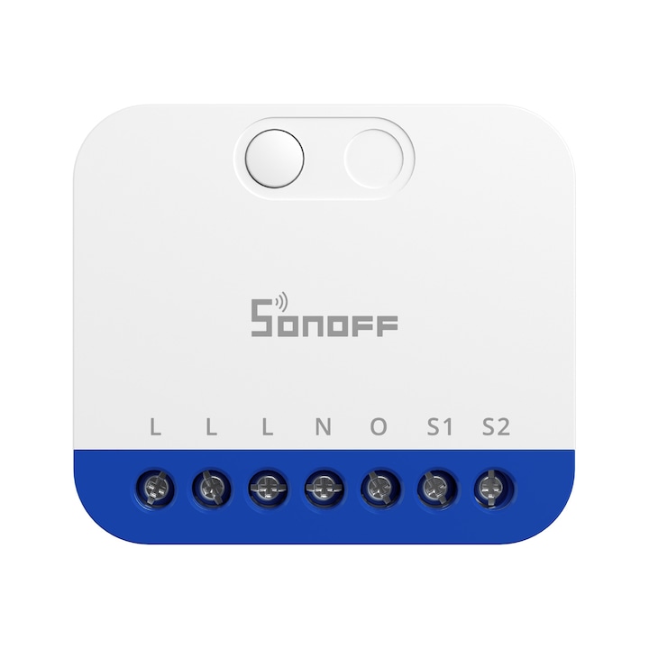 Sonoff MINI-DIM – Variator Inteligent (Dimmer) Wi-Fi, 1.5A, Fara Fir de Nul, Design Extreme si Control eWeLink