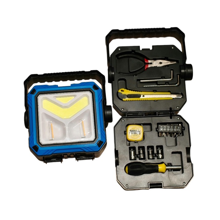 Соларен фенер, с комплект инструменти, 1200 mAh батерия