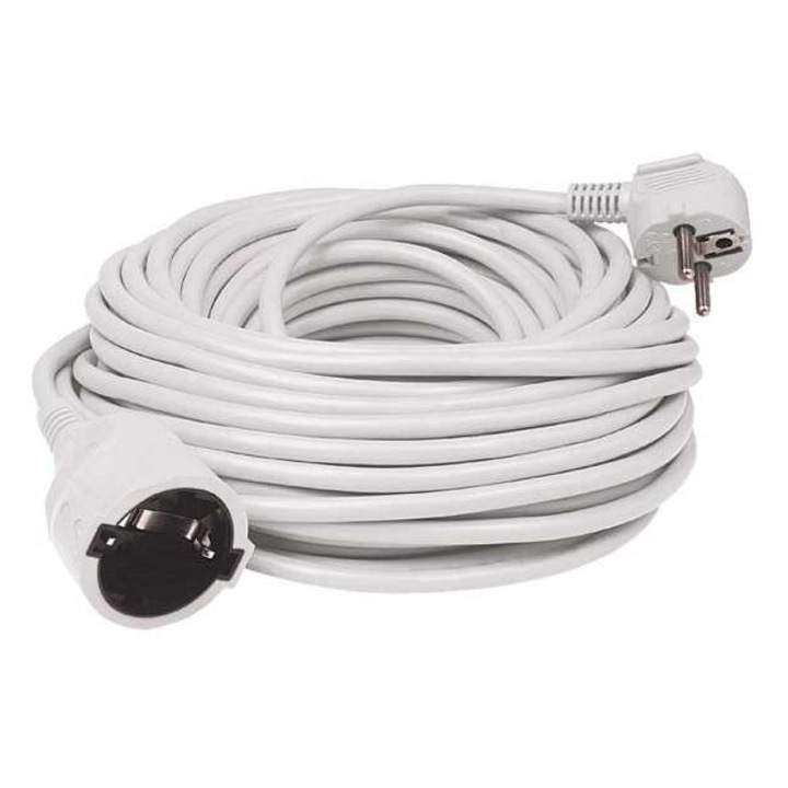 Мрежов удължител 8м 3G1.5mm2 бял Aigostar 3680w