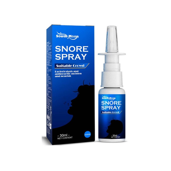 Spray nazal, 30ml, ingrediente blande, pentru disconfort nazal, South moon