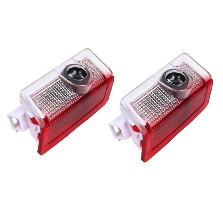 Set 2 proiectoare LED cu holograma Mercedes-Benz pentru Portiere, Ventoo®, montaj Plug & Play, compatibil A-Class, B-Class, C-Class, E-Class, M-Class, GLA, GLC, GLE, GLS