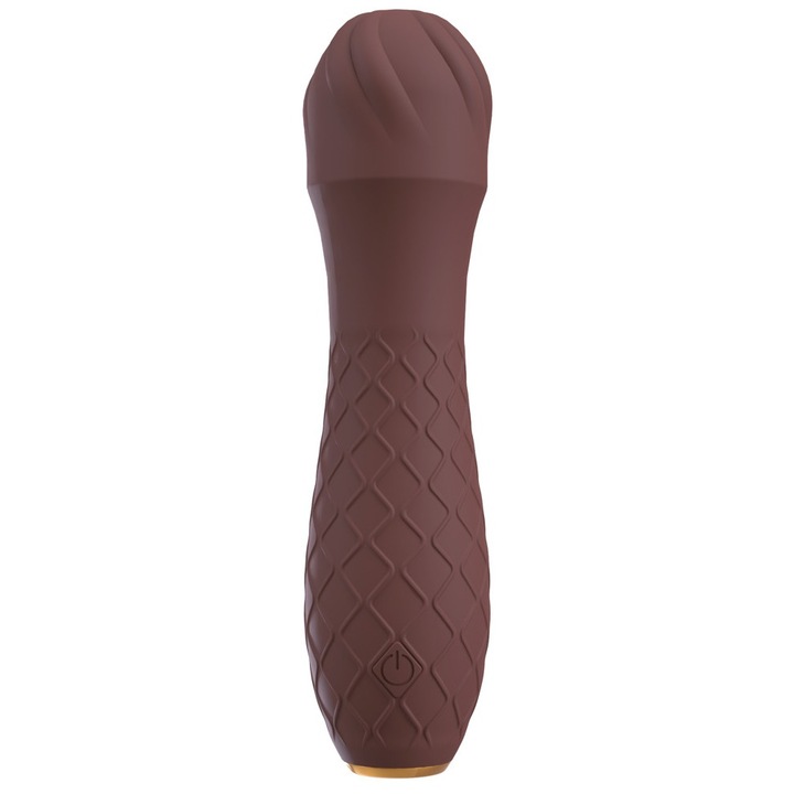 Vibrator Loventa Hazel, flexibil, 10 moduri de vibrație, silicon, 14cm
