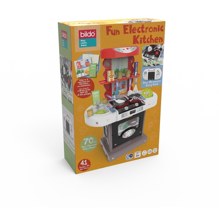 Bucatarie Fun electrica cu sunet si lumini Bildo 4557