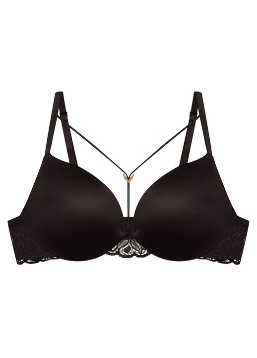 Sutien super push-up maro bronz Korin Esotiq, Maro