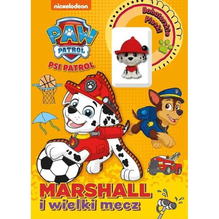 Psi Patrol. Bohaterskie pieski, Media Service Zawada, figurina Marshall, 2023