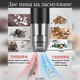 Прахосмукачка BIZAIMO, Мини, Преносима, Мощност на засмукване 15000Pa, HEPA филтър, Батерия 7500 mAh, Функция за издухване, Включени 3 аксесоара, Подходяща за кола, дом и офис, Безчетков мотор, USB-C зареждане, Черна