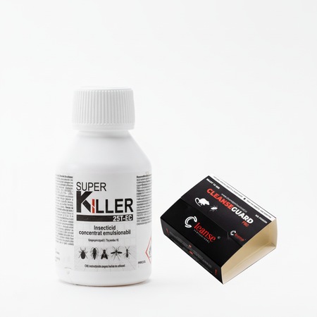 Insecticid concentrat Pasteur Super Killer 25T-EC 100 ml, combate