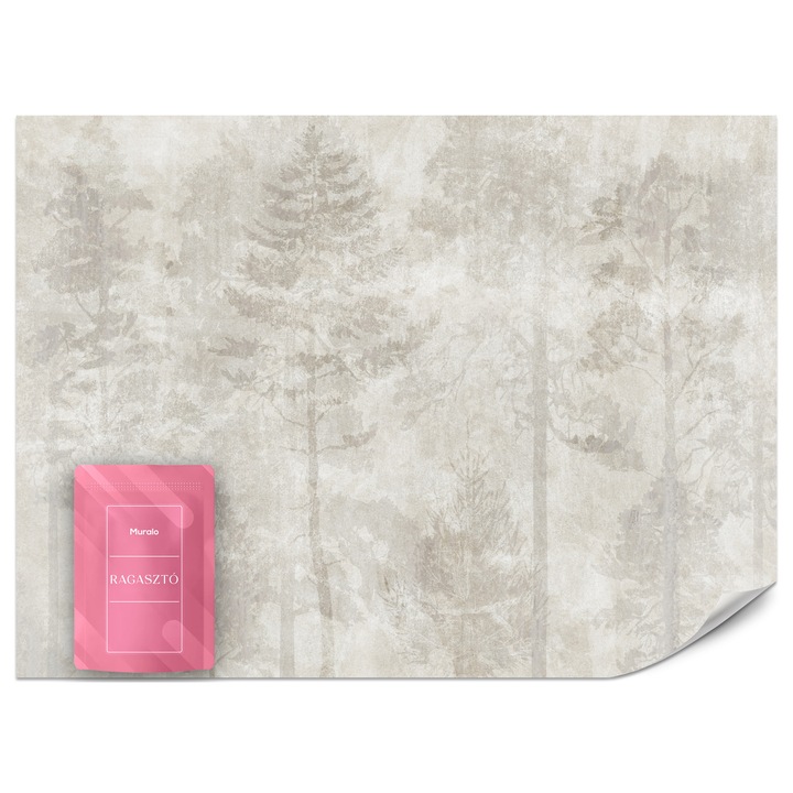 Fotótapéta Muralo Természet Erdő Absztrakció 400x280 Tájkép Modern Nappali Dekoráció