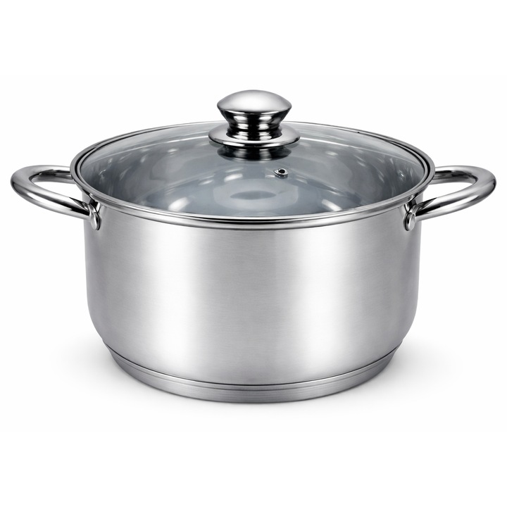 Swiss Z Line rozsdamentes acél edény 24 cm fedővel
