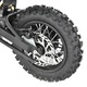 Motocicleta electrica Kinderauto Eco Tiger 1000W pentru copii 6-12 ani, 36V, roti 12/10, culoare portocalie, ideala pentru aventuri off-road si distractie urbana