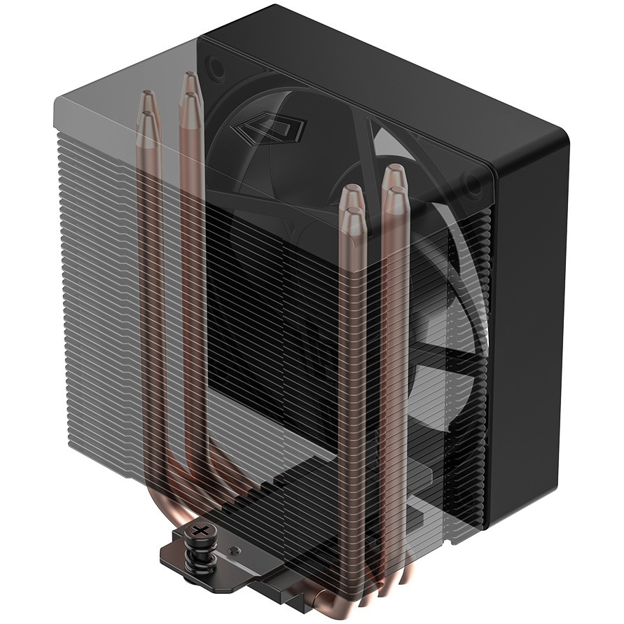 Cooler procesor ID-Cooling SE-904 XT negru iluminare aRGB - eMAG.ro