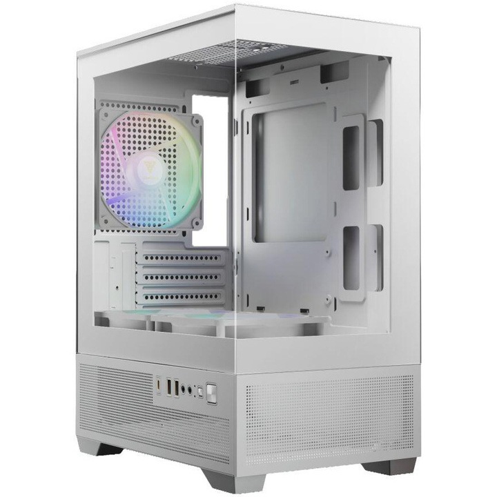 Carcasa Gamdias Aura GC9M Elite aRGB alba