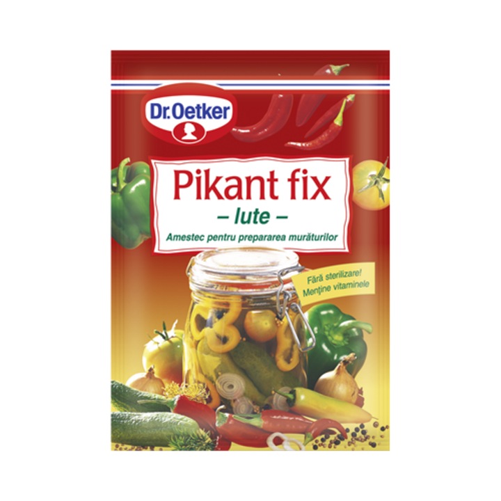 Amestec muraturi Pikant Fix Iute, 5 plicuri x 100 g, Dr.Oetker