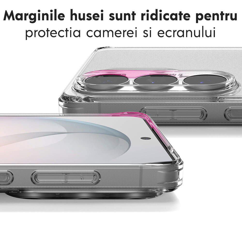 Husa pentru Samsung Galaxy S26 Ultra Ringke Fusion, Incarcare wireless, Protectie camera, Calitate premium, Transparent mat