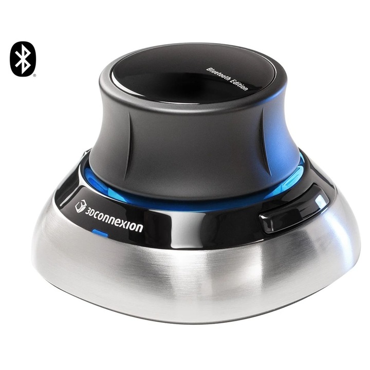Mouse 3D Connexion SpaceMouse Bluetooth, optic, negru