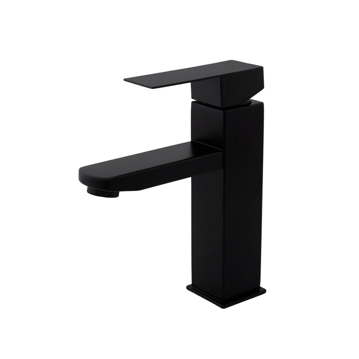 Смесител за мивка FLOW FB-01 Kub Black SUS 304 серия URBAN