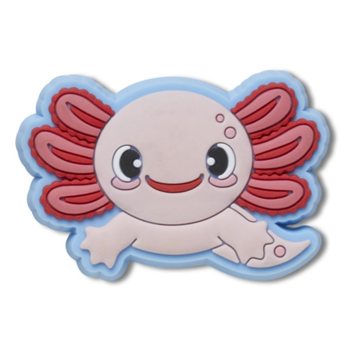 Accesorii saboti Jibbitz, set Pet Shop Axolotl, multicolor