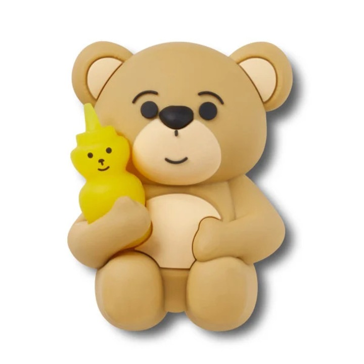 Accesorii saboti, Jibbitz, set Bear Hugging Honey, multicolor